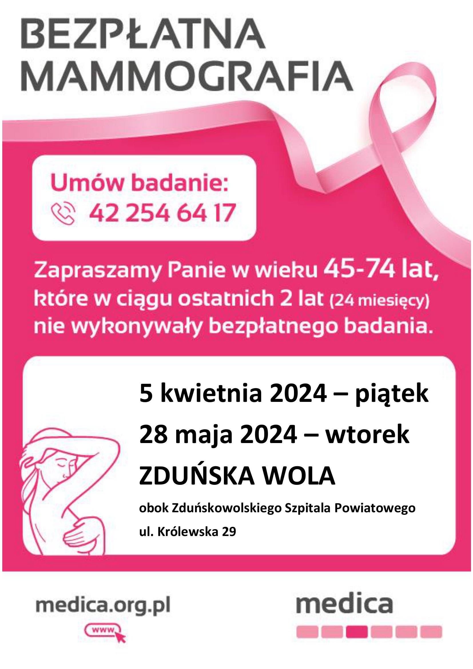 Bezpłatna Mammografia